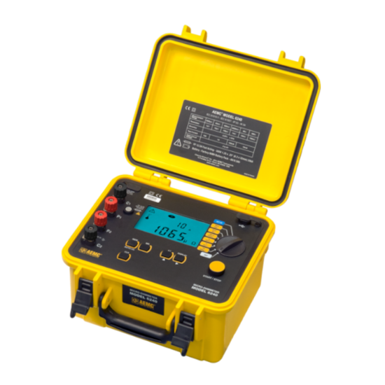 AEMC 6240 micro-ohmmeter